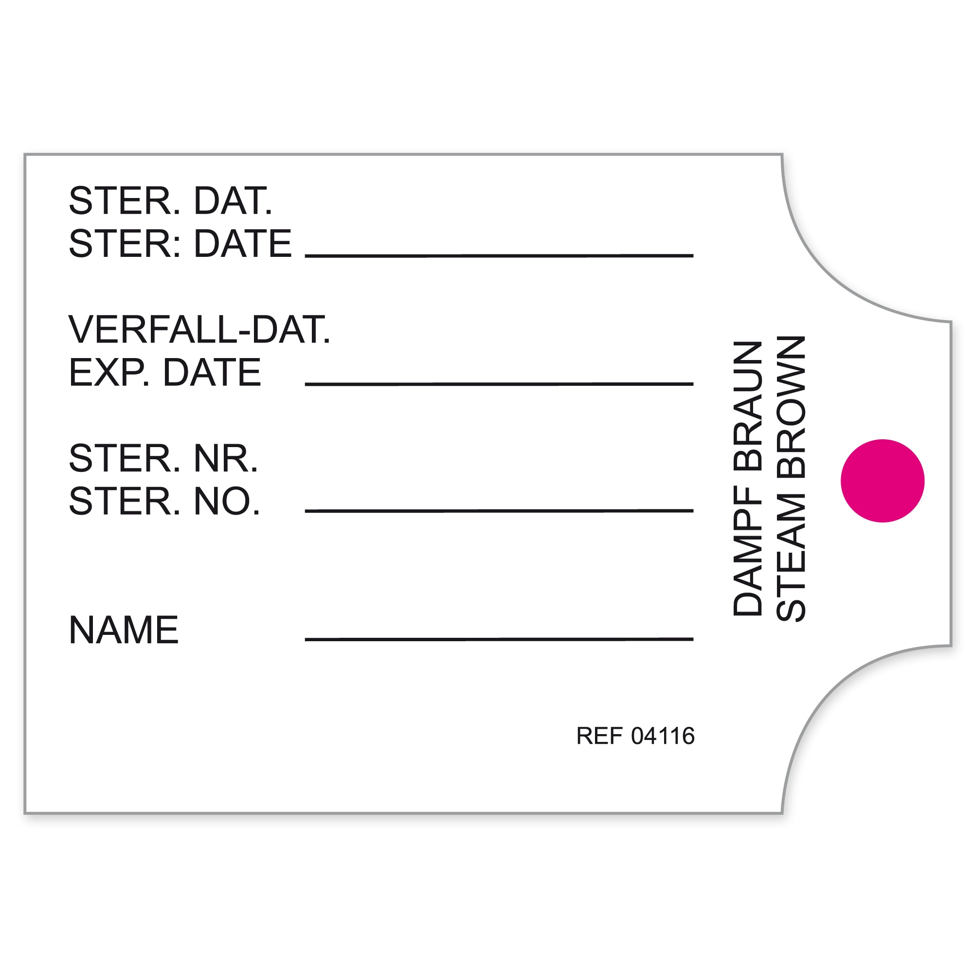 Container labels for CBM containers Image